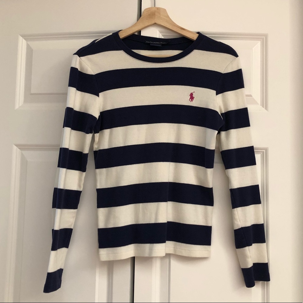 Striped Ralph Lauren Long Sleeve